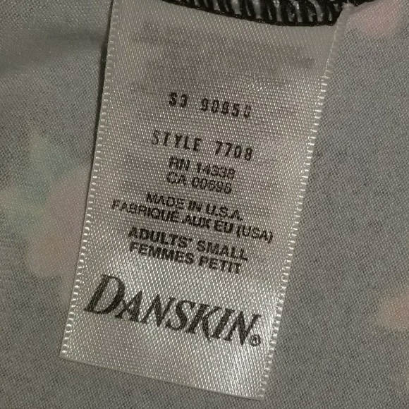 Danskin Floral Spandex Shorts - Picture 4 of 4